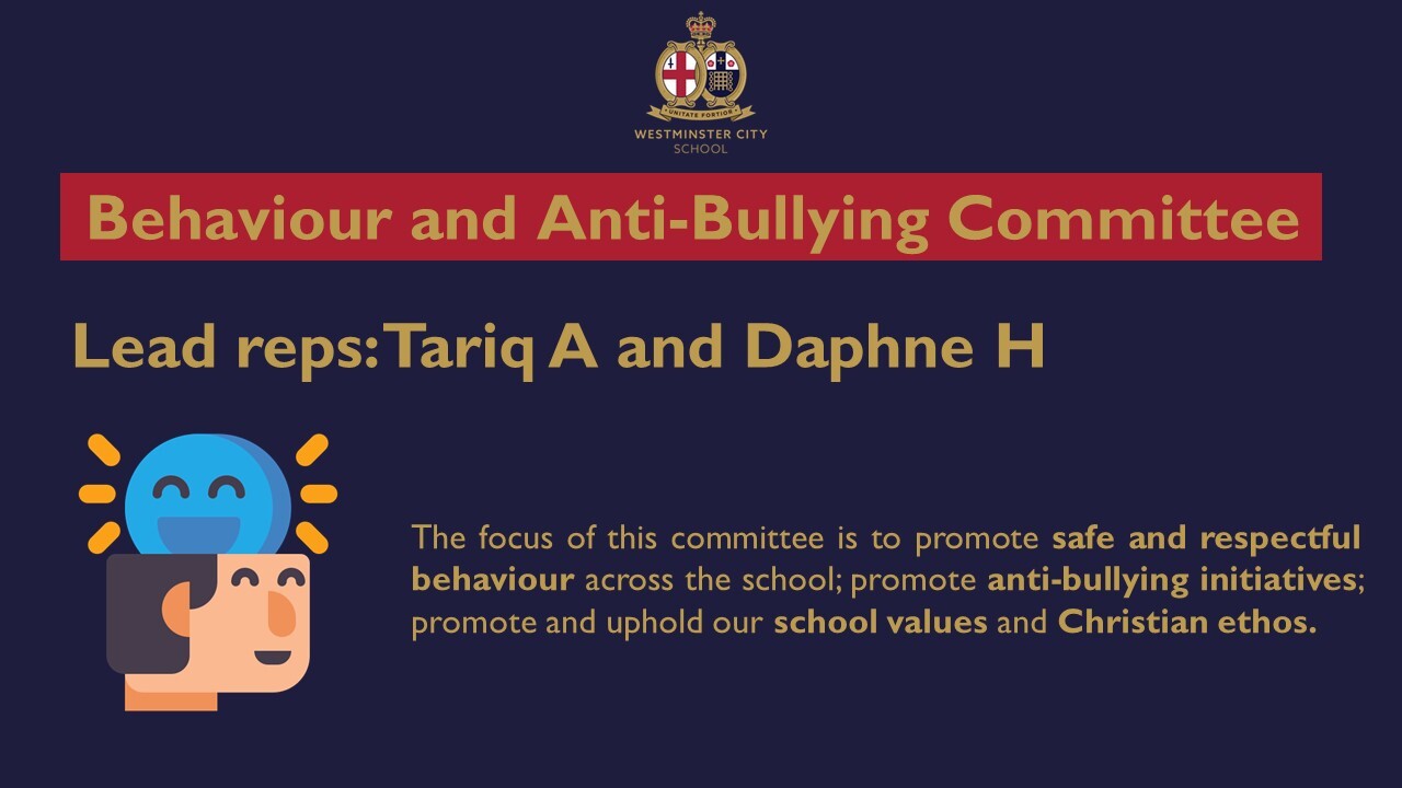 Behaviour and Anti Bullying Committee