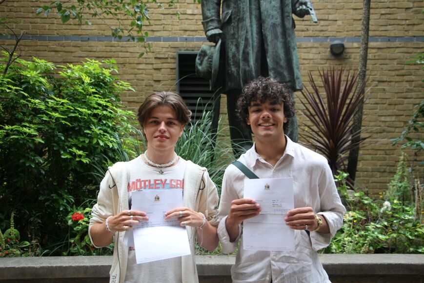 Improved A Level Results for Westminster City School’s Sixth Form