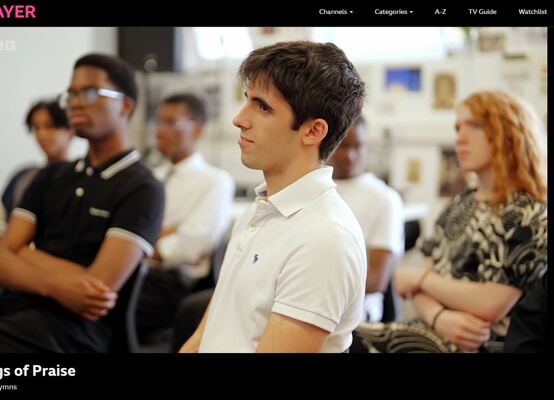 BBC iplayer Songs of Praise