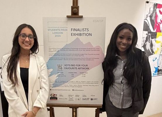 Ritika and Victoria O (Year 13)